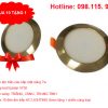 ÂM TRẦN CAO CẤP MẶT VÀNG 3 MÀU, ĐẾ ĐÚC, 1 MÀU 7W ST7-ĐS