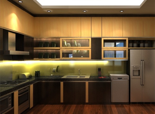 Đèn led chiếu sáng phòng bếp màu gì hợp lý?
